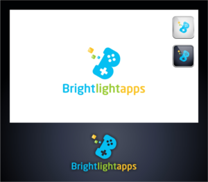 BrightLightApps or bright light apps | Logo Design by color designer