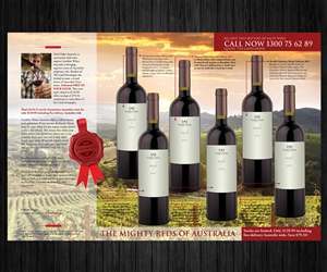 Catalogue Design by Boss Designs for gambier wines australia  | Design: #1897883