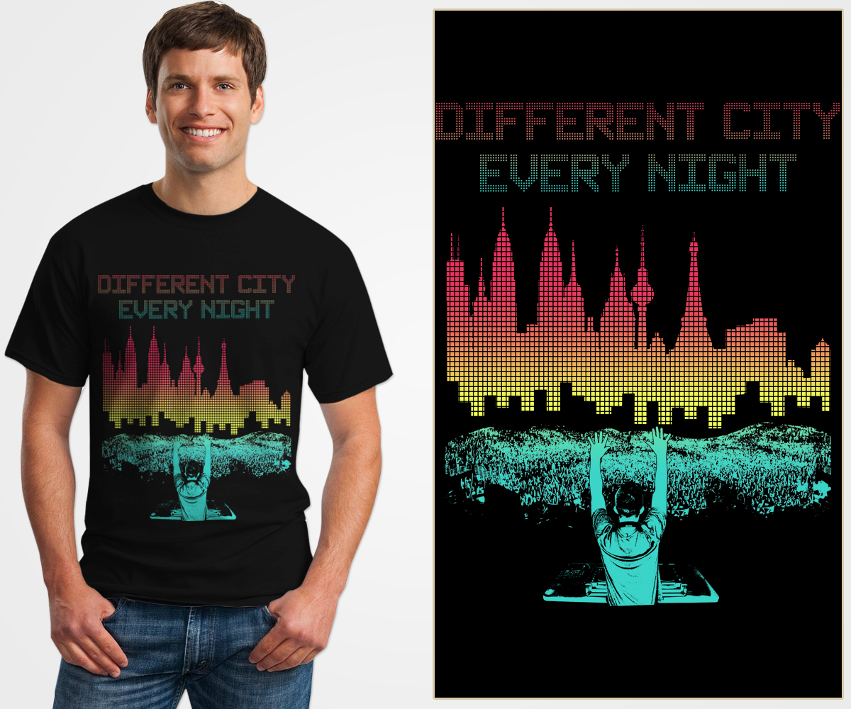 T-shirt Design by Rafli for Racket Apparel | Design #2000361