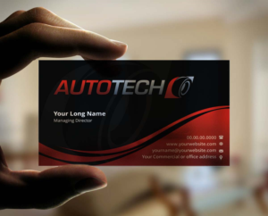 Business Card Design by INDIAN_Ashok for AUTOTECH | Design: #7158946
