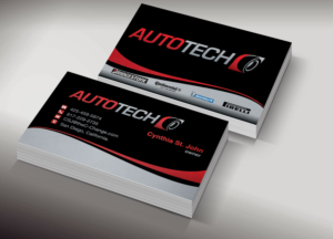 Business Card Design by Lanka Ama for AUTOTECH | Design: #7147548