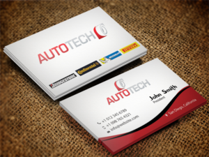 Business Card Design by Lanka Ama for AUTOTECH | Design: #7147559