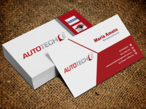 Business Card Design by Lanka Ama for AUTOTECH | Design: #7147576