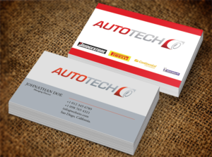 Business Card Design by Lanka Ama for AUTOTECH | Design: #7147581
