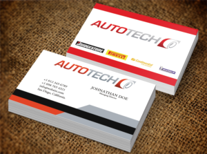 Business Card Design by Lanka Ama for AUTOTECH | Design: #7147583