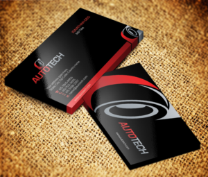 Business Card Design by Sarmishtha Chattopadhyay_loginchange for AUTOTECH | Design: #7169218