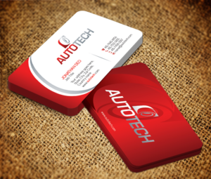 Business Card Design by Sarmishtha Chattopadhyay_loginchange for AUTOTECH | Design: #7174513