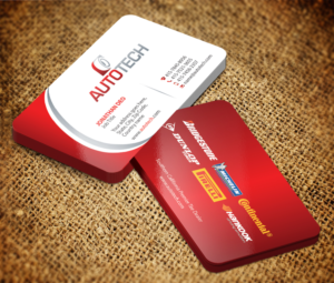 Business Card Design by Sarmishtha Chattopadhyay_loginchange for AUTOTECH | Design: #7818615