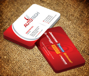 Business Card Design by Sarmishtha Chattopadhyay_loginchange for AUTOTECH | Design: #7822552