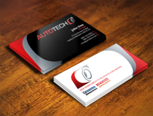 Business Card Design by Verified artistry (Design garden) for AUTOTECH | Design: #7233255