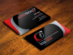 Business Card Design by Verified artistry (Design garden) for AUTOTECH | Design: #7233257