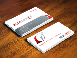Business Card Design by Verified artistry (Design garden) for AUTOTECH | Design: #7233268