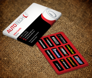 Business Card Design by AFHUN for AUTOTECH | Design: #7158005