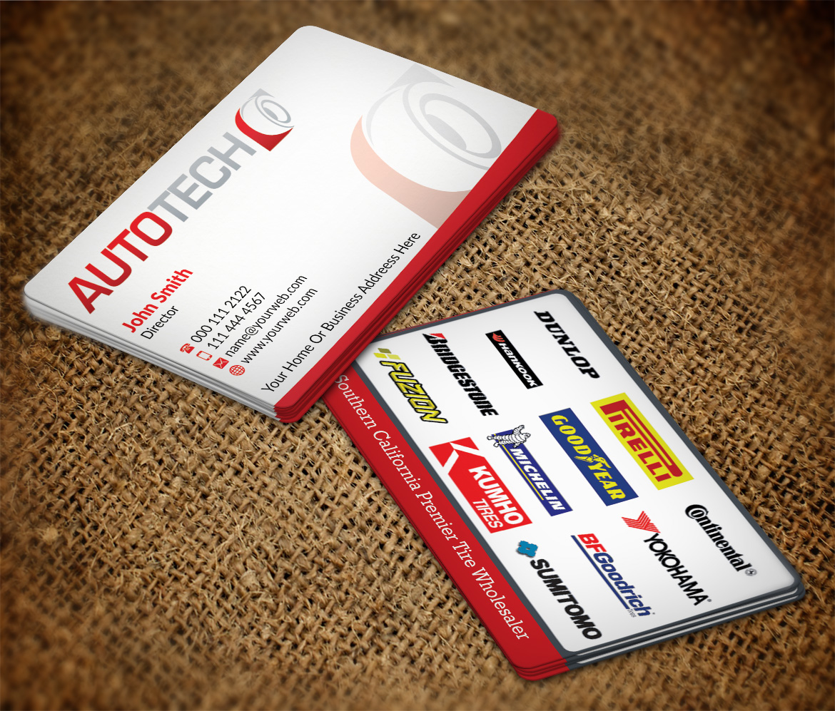 Business Card Design by AFHUN for AUTOTECH | Design #7822834