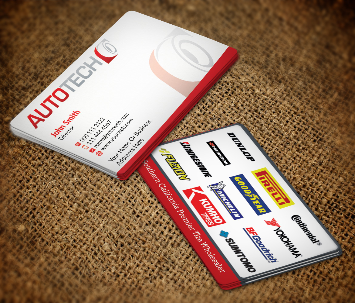 Business Card Design by AFHUN for AUTOTECH | Design #7822836