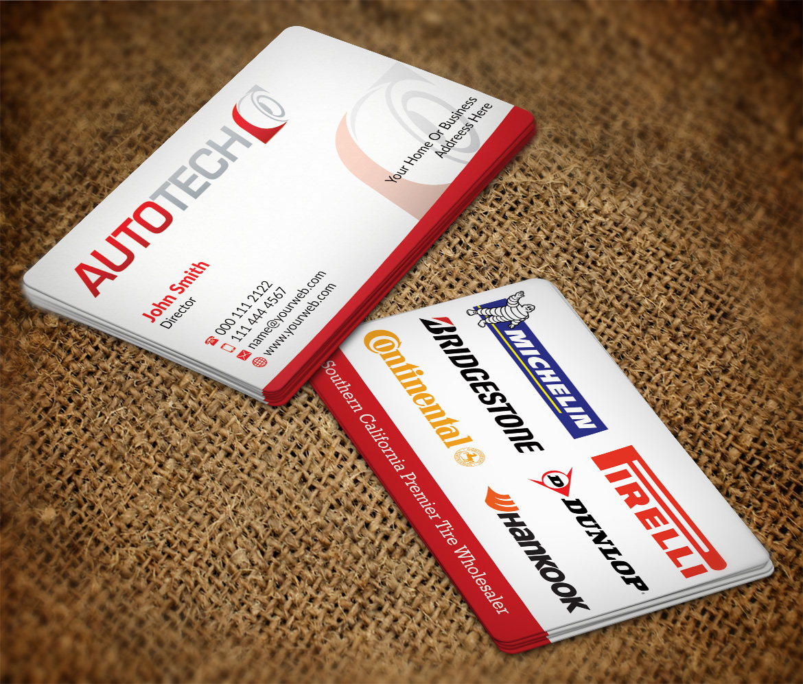 Business Card Design by AFHUN for AUTOTECH | Design #7823097