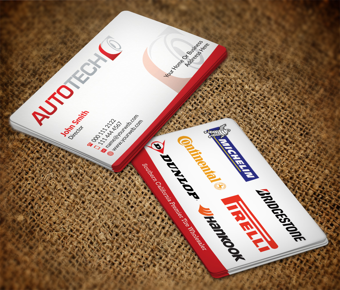 Business Card Design by AFHUN for AUTOTECH | Design #7823100