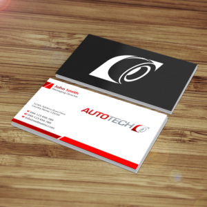 Visitenkarten-Design von Creations Box 2015 für AUTOTECH | Design: #7151541