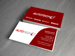 Business Card Design by Creations Box 2015 for AUTOTECH | Design: #7152395
