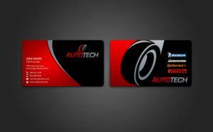 Visitenkarten-Design von chandrayaan.creative für AUTOTECH | Design: #7161377