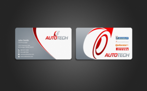 Visitenkarten-Design von chandrayaan.creative für AUTOTECH | Design: #7161380