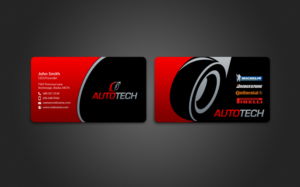 Visitenkarten-Design von chandrayaan.creative für AUTOTECH | Design: #7161381
