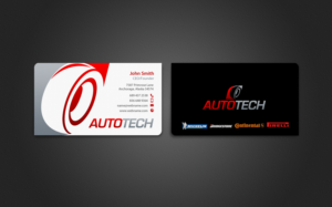 Visitenkarten-Design von chandrayaan.creative für AUTOTECH | Design: #7161383