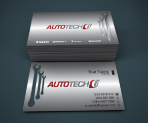 Visitenkarten-Design von dezignlab2015 für AUTOTECH | Design #7184621