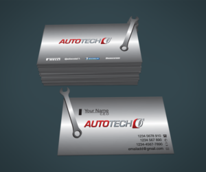 Visitenkarten-Design von dezignlab2015 für AUTOTECH | Design: #7184622