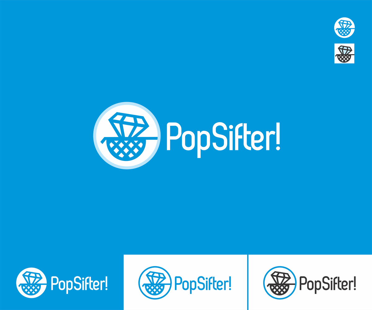 Logo Design by mrSergio for Pop Sifter | Design #1846001