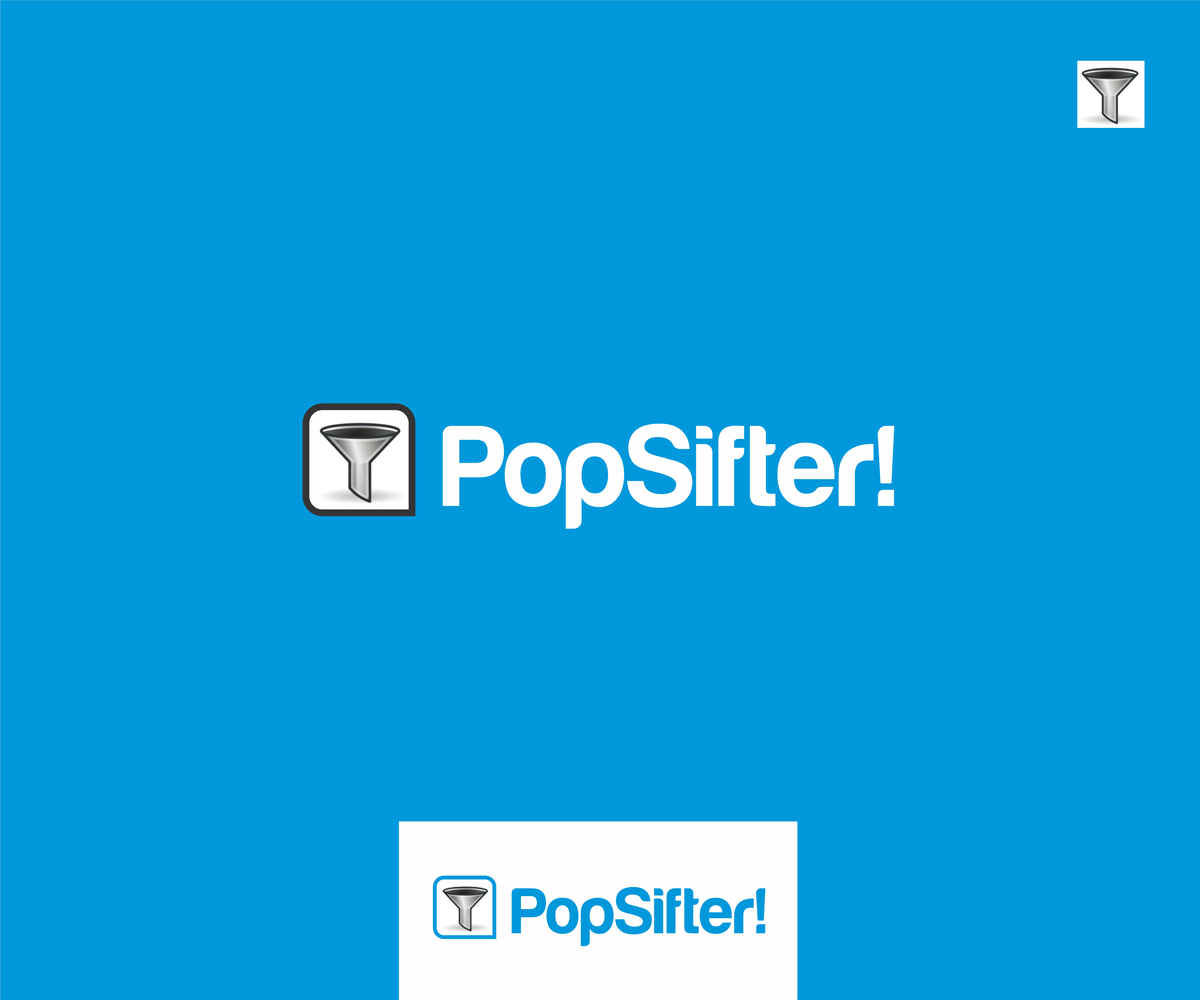 Logo Design by mrSergio for Pop Sifter | Design #1846028