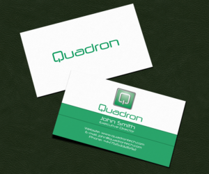 Business Card Design by M.Pirs for Quadron Technologies | Design: #7425603