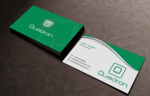 Business Card Design by INDIAN_Ashok for Quadron Technologies | Design: #7424621