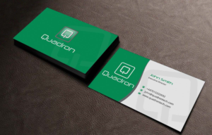Business Card Design by INDIAN_Ashok for Quadron Technologies | Design: #7424622