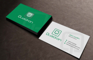 Business Card Design by INDIAN_Ashok for Quadron Technologies | Design: #7424623