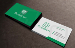 Business Card Design by INDIAN_Ashok for Quadron Technologies | Design: #7424626