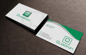 Business Card Design by INDIAN_Ashok for Quadron Technologies | Design: #7424627