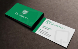 Business Card Design by INDIAN_Ashok for Quadron Technologies | Design: #7424628