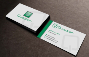 Business Card Design by INDIAN_Ashok for Quadron Technologies | Design: #7424631