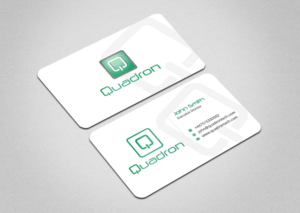 Business Card Design by INDIAN_Ashok for Quadron Technologies | Design: #7424632