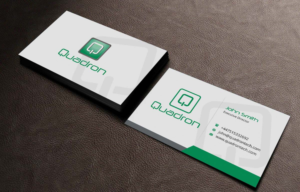 Business Card Design by INDIAN_Ashok for Quadron Technologies | Design: #7424633