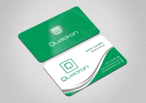 Business Card Design by INDIAN_Ashok for Quadron Technologies | Design: #7424637