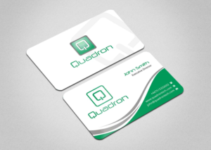 Business Card Design by INDIAN_Ashok for Quadron Technologies | Design: #7424639