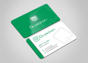 Business Card Design by INDIAN_Ashok for Quadron Technologies | Design: #7424640