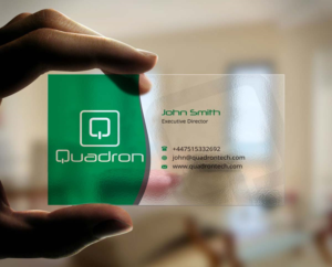 Business Card Design by INDIAN_Ashok for Quadron Technologies | Design: #7424643