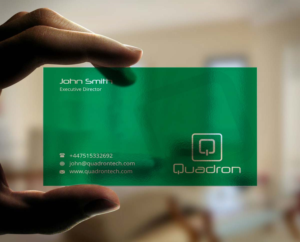 Business Card Design by INDIAN_Ashok for Quadron Technologies | Design: #7424646