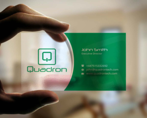 Business Card Design by INDIAN_Ashok for Quadron Technologies | Design: #7424647