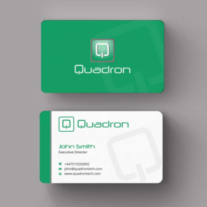 Business Card Design by INDIAN_Ashok for Quadron Technologies | Design: #7457258