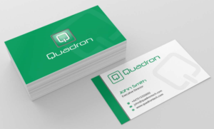 Business Card Design by INDIAN_Ashok for Quadron Technologies | Design: #7457259