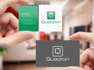Business Card Design by Creations Box 2015 for Quadron Technologies | Design: #7435440